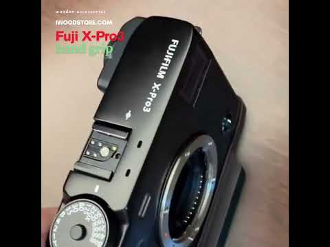 本物の木製 Fuji X-Pro3 グリップ🌳 ウォルナット、エボニー、ローズ