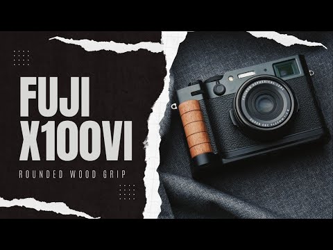 Smallrig Fujifilm X100VI Wooden Handgrip L-Shape Grip,for Fuji