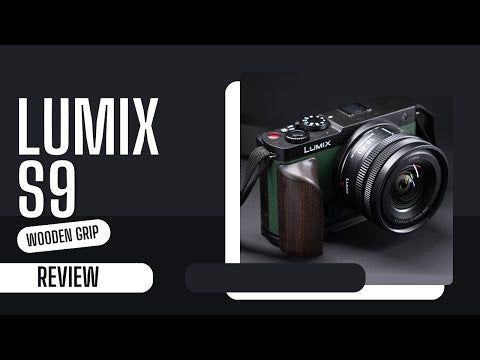 Lumix S9用木製L字グリップ | ウォールナット＆エボニー