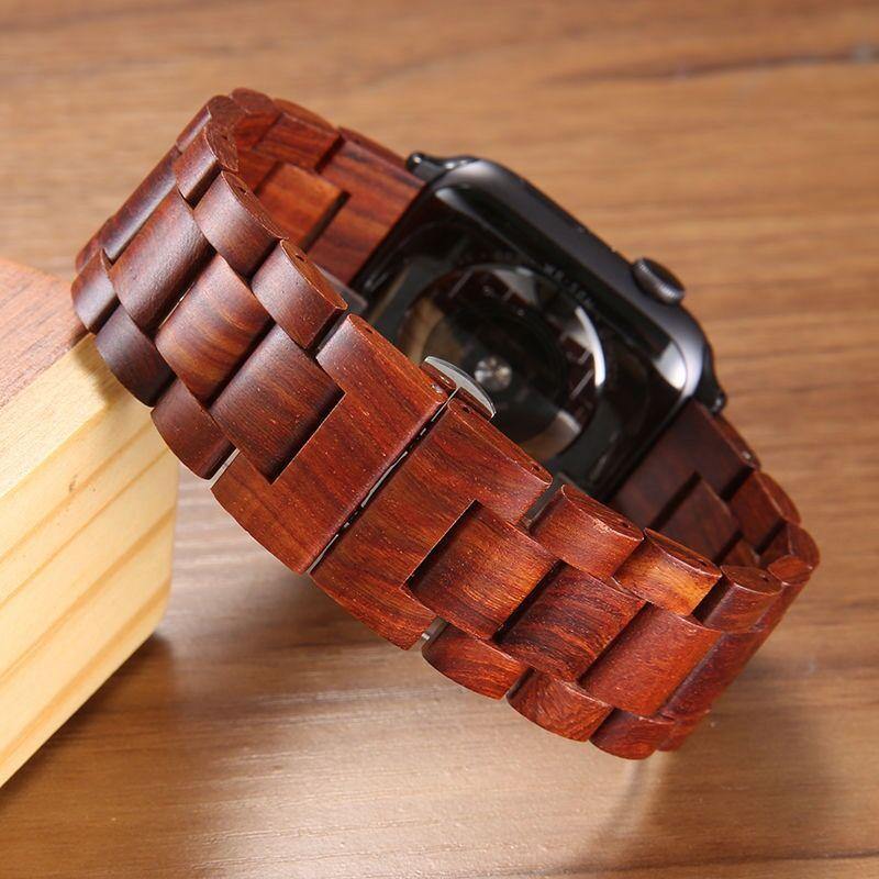 Red Sandalwood Band for Apple Watch - iWoodStore