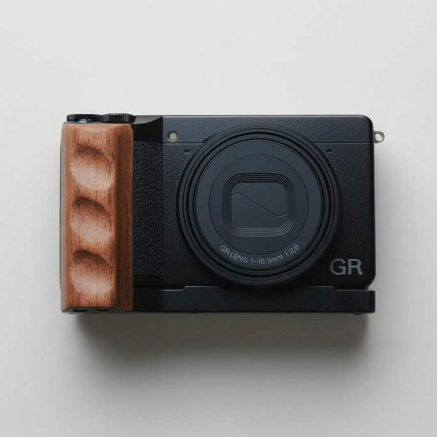 Ricoh GR4 Handgrip Wood (Ricoh GR IV) - iWoodStore