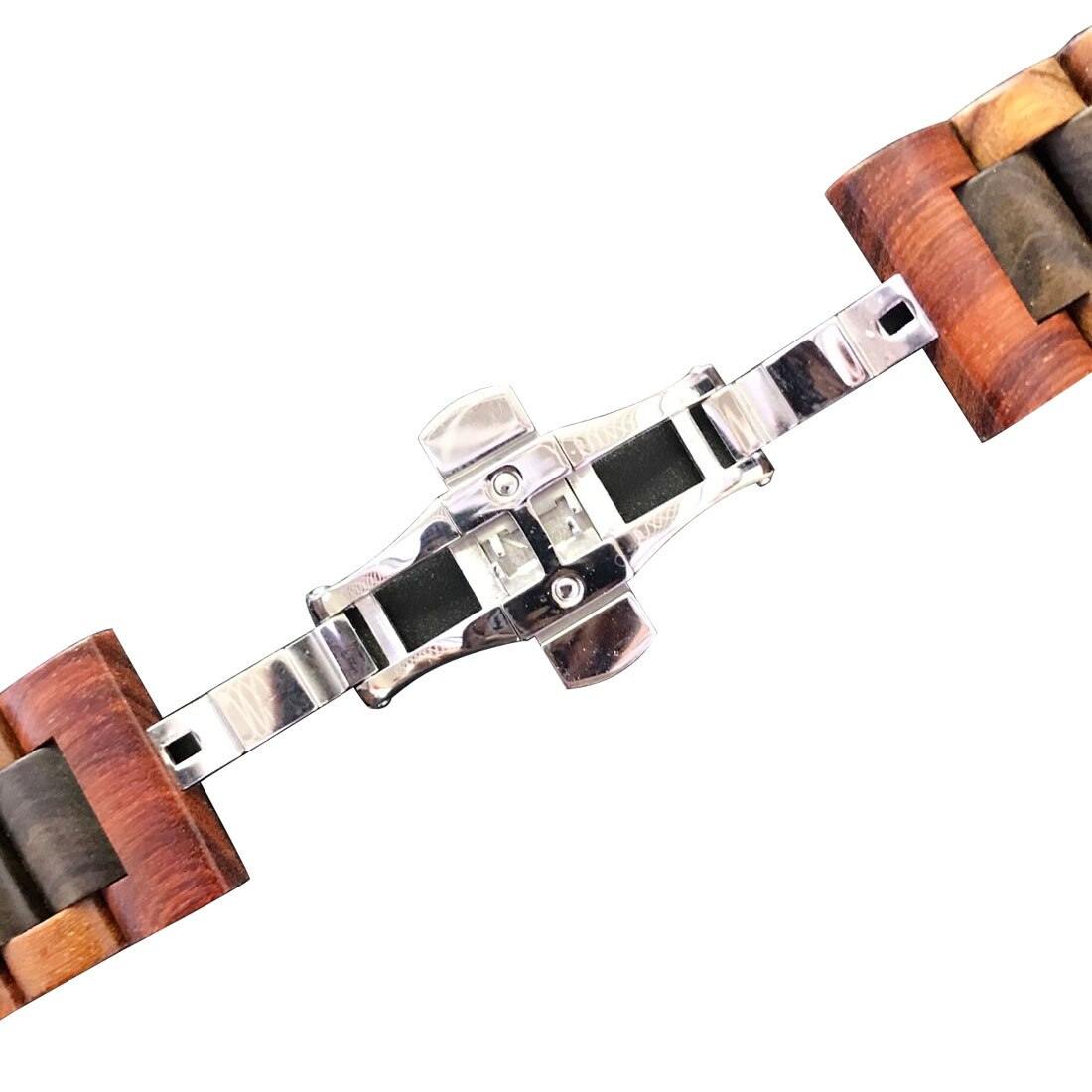 Rose Ebony Wooden Band for Apple Watch - iWoodStore