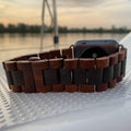 Rose Ebony Wooden Band for Apple Watch - iWoodStore