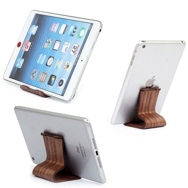 Scandi Style Wooden iPhone Stand for Desk - iWoodStore