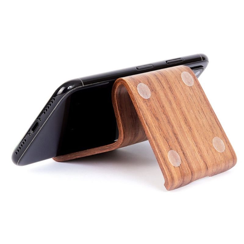 Scandi Style Wooden iPhone Stand for Desk - iWoodStore