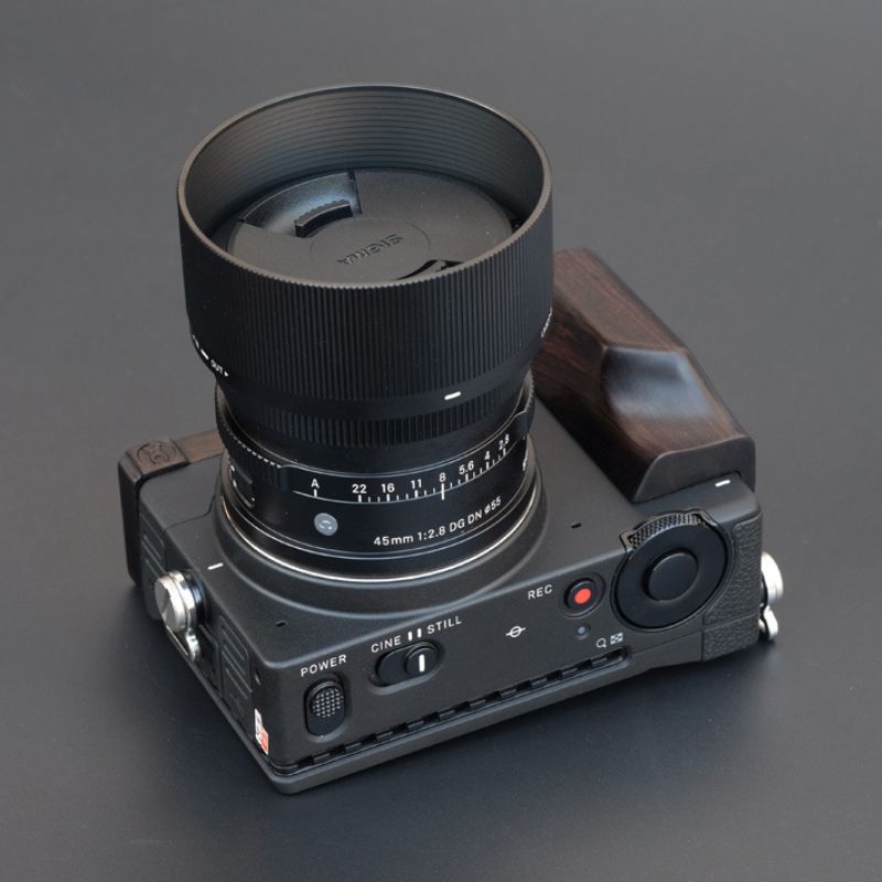 Sigma FP FPL Hand Grip Dark Ebony Wood