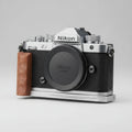 Silver Nikon ZF Handgrip Wood KC Design - iWoodStore