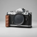 Silver Nikon ZF Handgrip Wood KC Design - iWoodStore