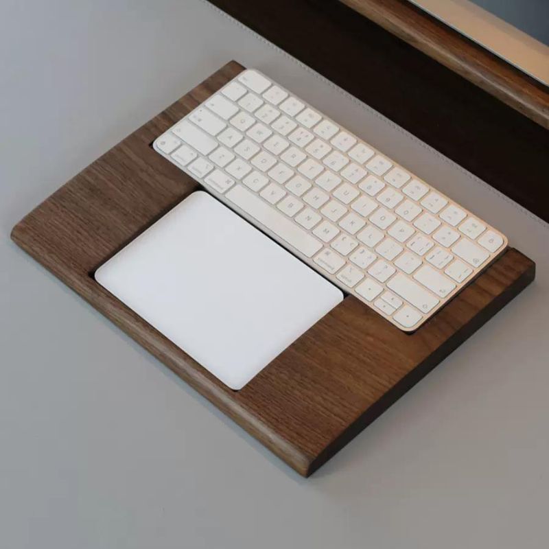 Slim Magic Keyboard and Trackpad Tray - iWoodStore