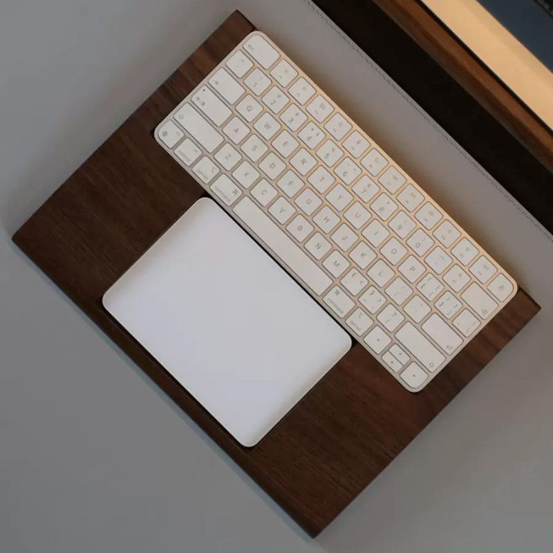 Slim Magic Keyboard and Trackpad Tray - iWoodStore