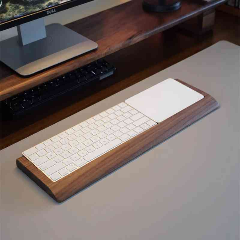 Small Apple Magic Tray With Trackpad Upright - iWoodStore