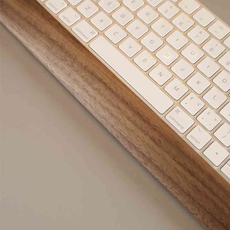 Small Apple Magic Tray With Trackpad Upright - iWoodStore