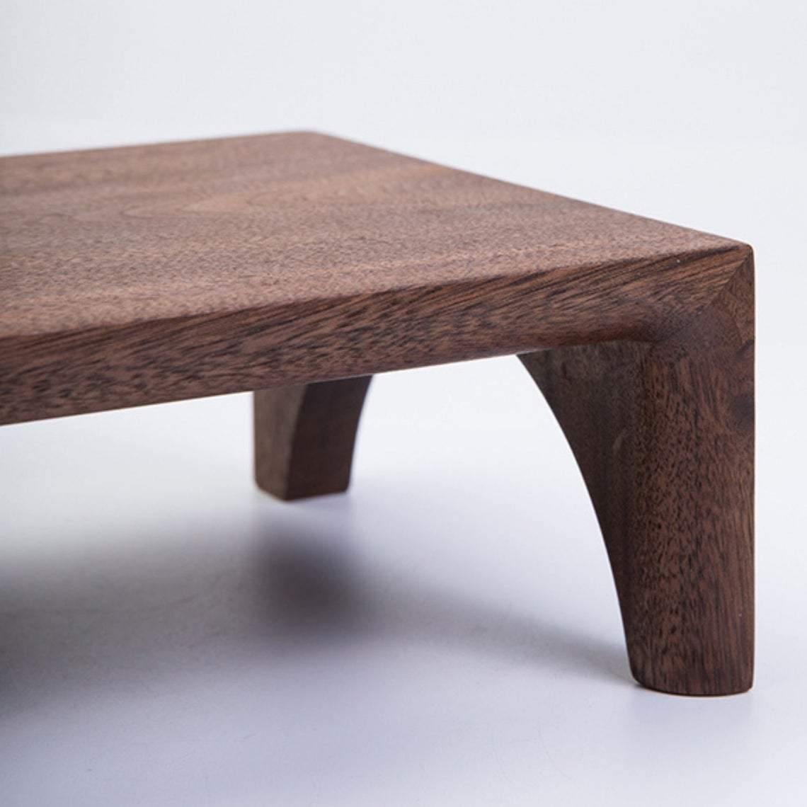 Solid Walnut Computer Monitor Riser: Ergonomic & Functionality