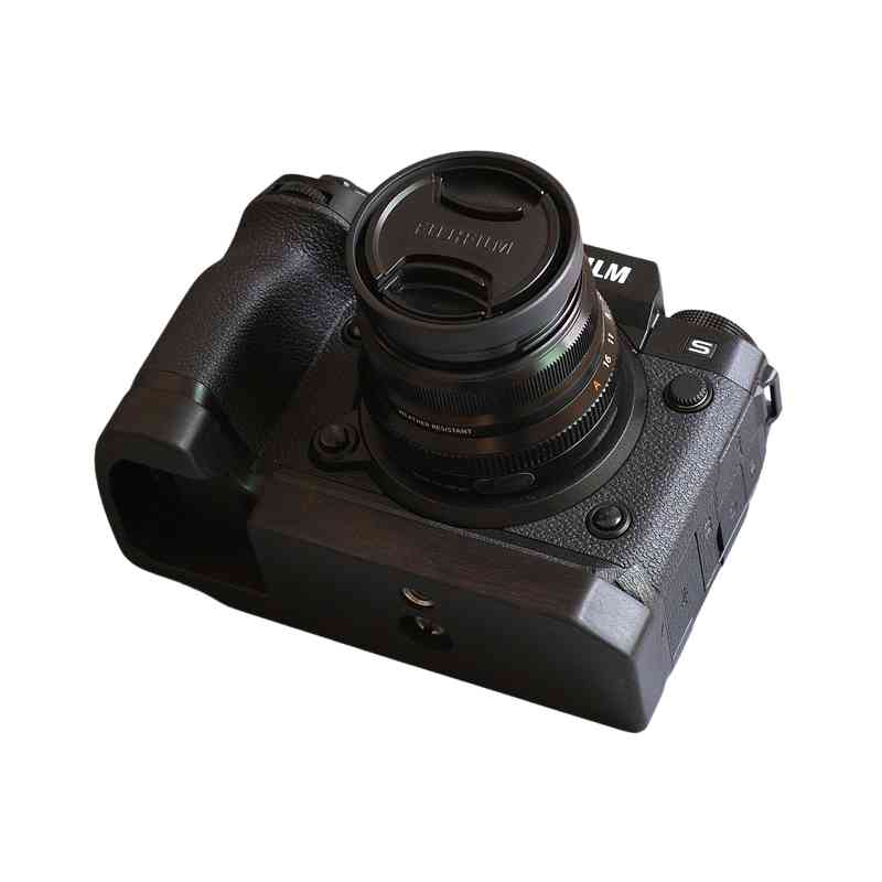 ソリッドウッド Fuji XH2 XH2S グリップベースプレート