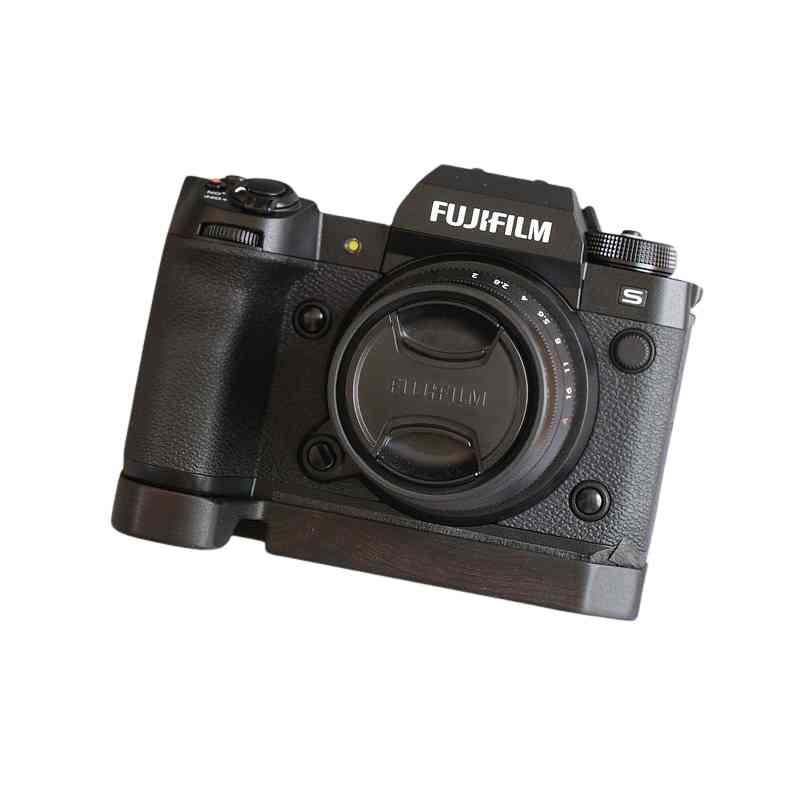 Solid Wood Fuji XH2 XH2S Grip Base Plate