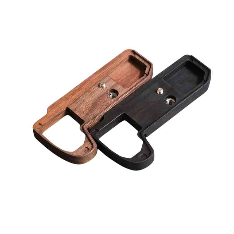 Solid Wood Fuji XH2 XH2S Grip Base Plate - iWoodStore