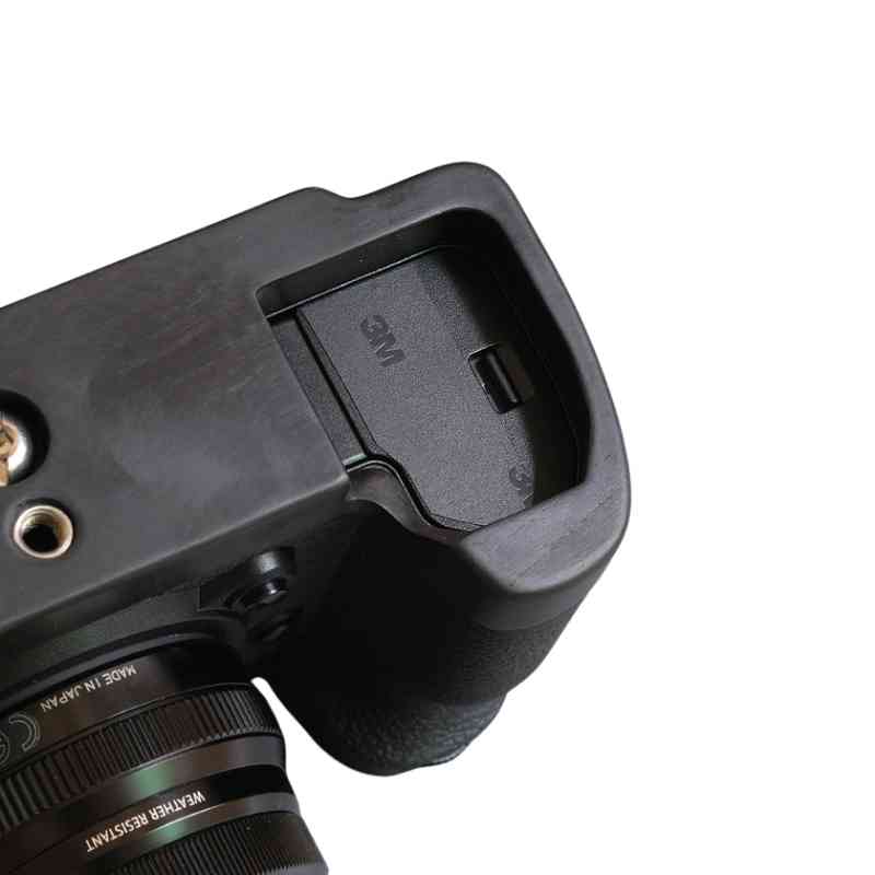 FUJIFILM フジフイルム XH2/XH2S用 ハンドグリップ黒檀/エボニー ソリッドウッド Fuji XH2 XH2S グリップベースプレート
