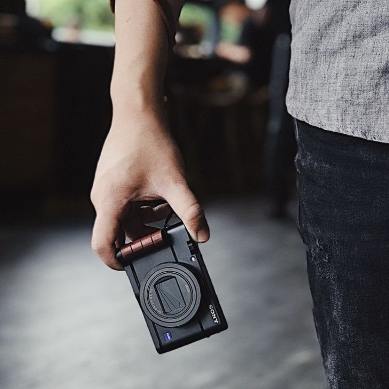 SONY - SONY RX100 M6 グリップ付き リチャードフラニエック SONY RX100M6専用カスタムグリップ