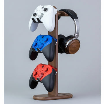 Universal 3 Tier Controller Stand Wood