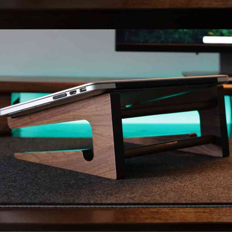 Universal Macbook Stand Holder Vertical - iWoodStore