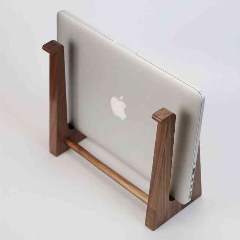 Universal Macbook Stand Holder Vertical - iWoodStore