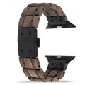 Walnut Black Apple Watch Band - iWoodStore