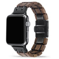 Walnut Black Apple Watch Band - iWoodStore