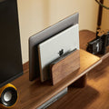 Wood Laptop Vertical Stand for Desk - iWoodStore