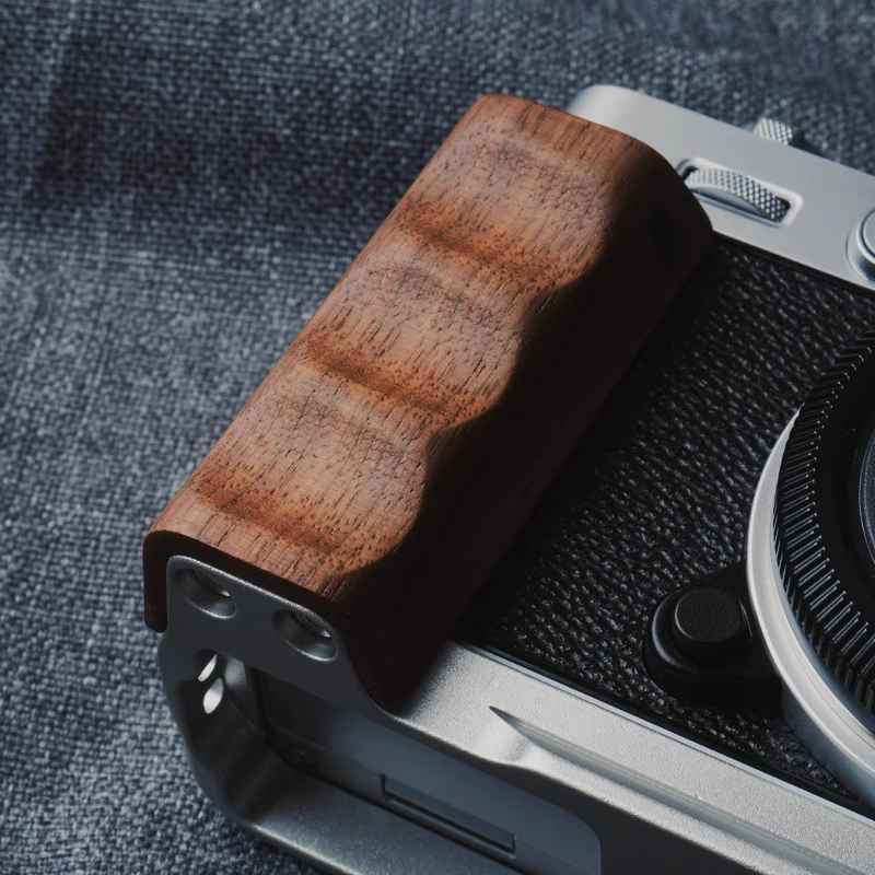 Wooden Fuji X-E5 Grip L-Shape (XE5) - iWoodStore