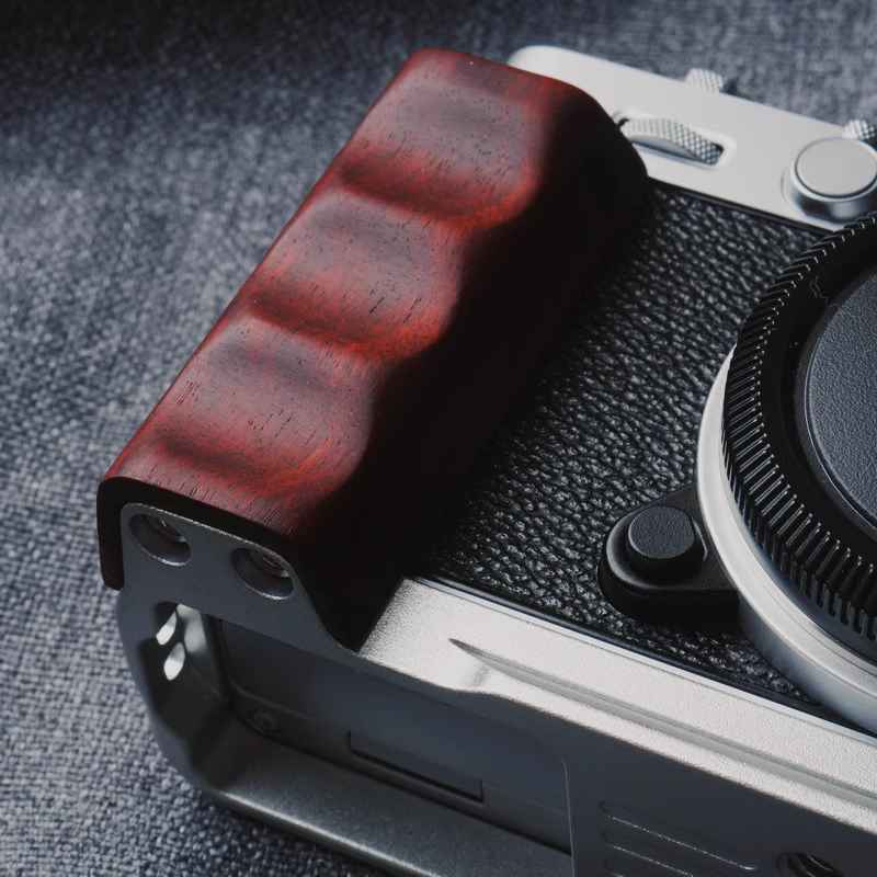 Wooden Fuji X - E5 Grip L - Shape KC Design (XE5) - iWoodStore