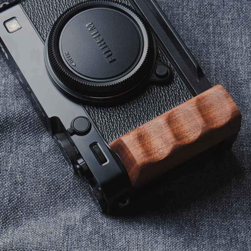 Wooden Fuji X-E5 Grip L-Shape (XE5) - iWoodStore