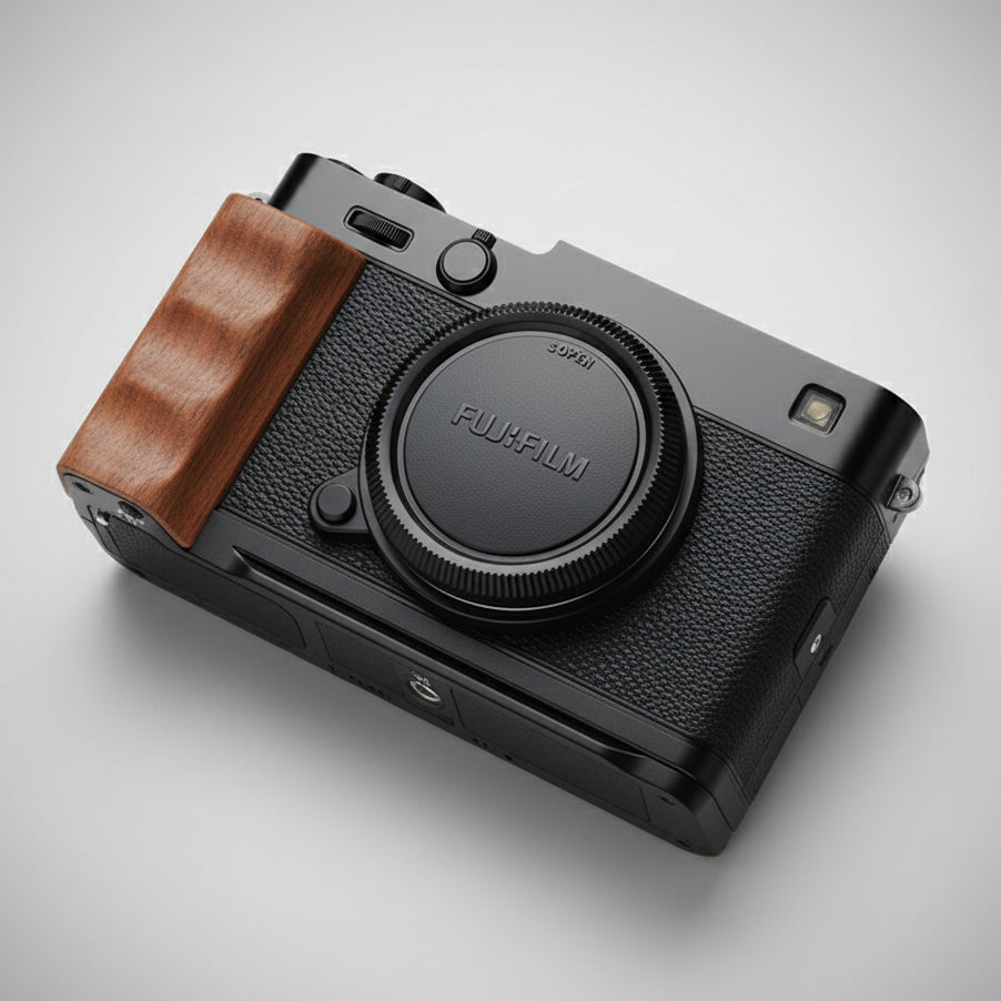 Wooden Fuji X-E5 Grip L-Shape (XE5) - iWoodStore
