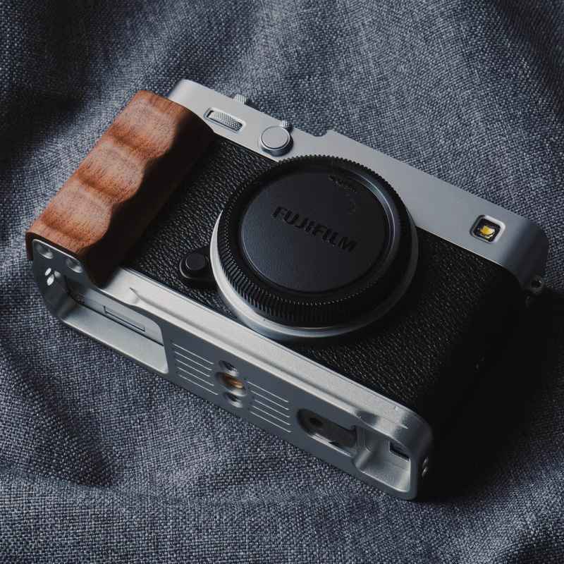 Wooden Fuji X - E5 Grip L - Shape KC Design (XE5) - iWoodStore