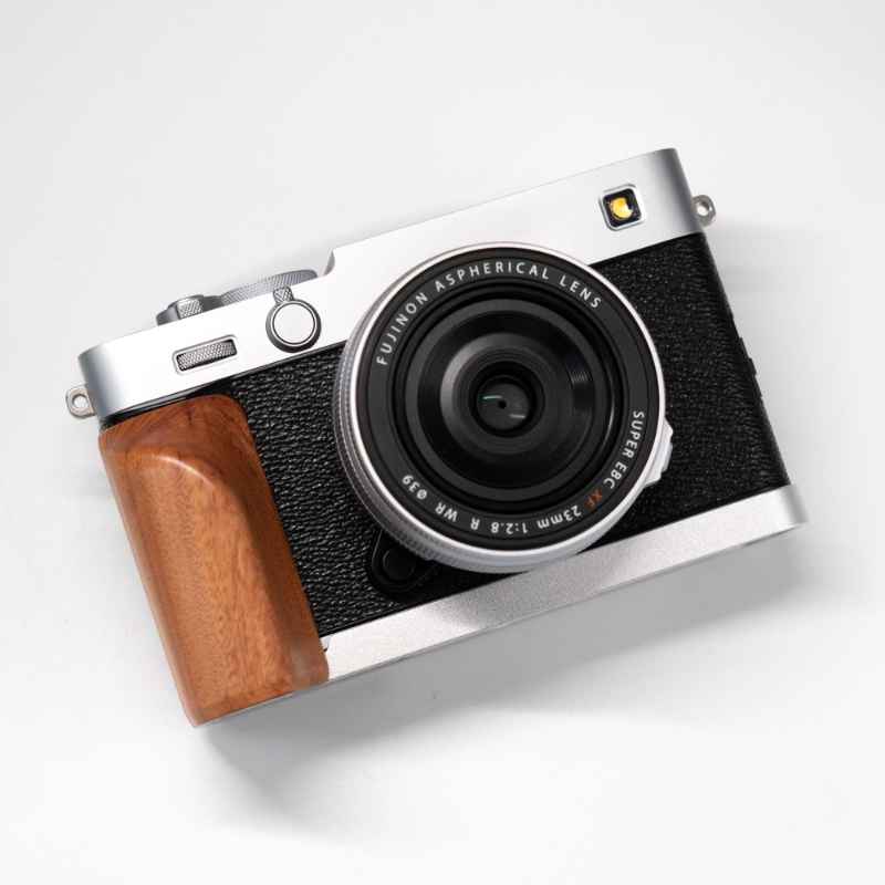 Wooden Fuji XE5 Grip – L-Shaped Arca Swiss by iWoodStore