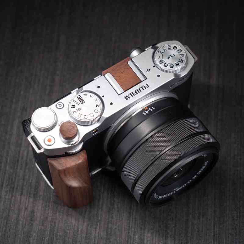 Wooden Fuji XM5 Grip YW Design - iWoodStore