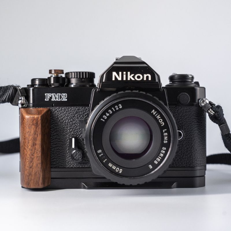 Wooden Grip Nikon FM2 FM3A FE2 - iWoodStore