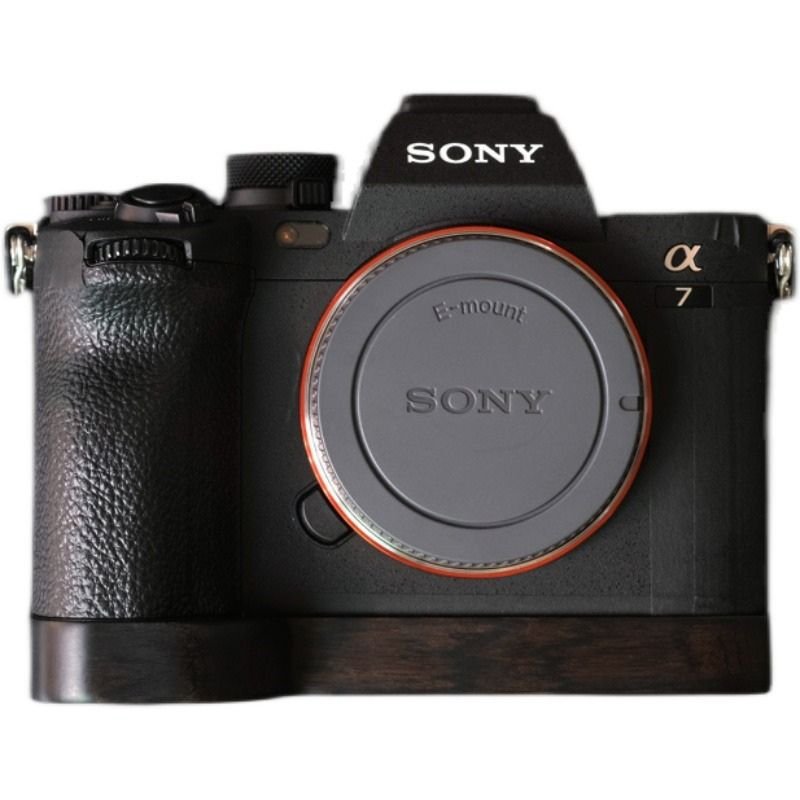 Premium Dark Wooden Grip for Sony A7R5 A7M4 A7R4 A7S3 A9M2 A1