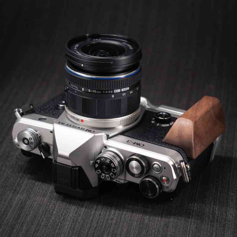 オリンパス OM3 木製グリップ YW デザイン