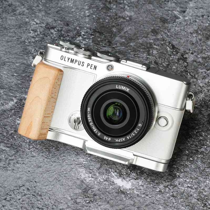 Wooden Olympus PEN EP7 Grip MS Design - iWoodStore