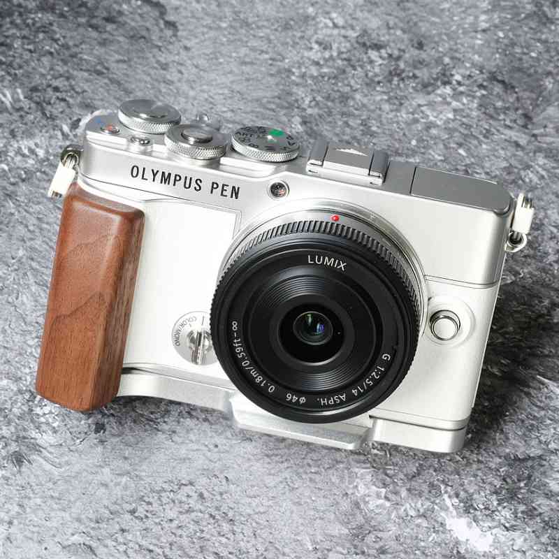 Wooden Olympus PEN EP7 Grip MS Design - iWoodStore