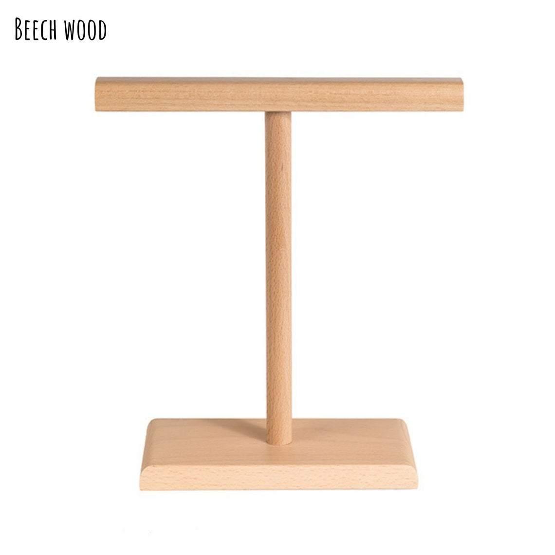 Wooden Stand for Two Headsets - iWoodStore