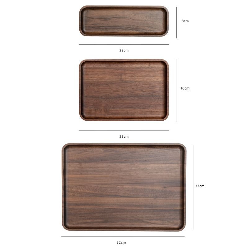 Wooden Tray Storage For Desk (ST Design) - iWoodStore