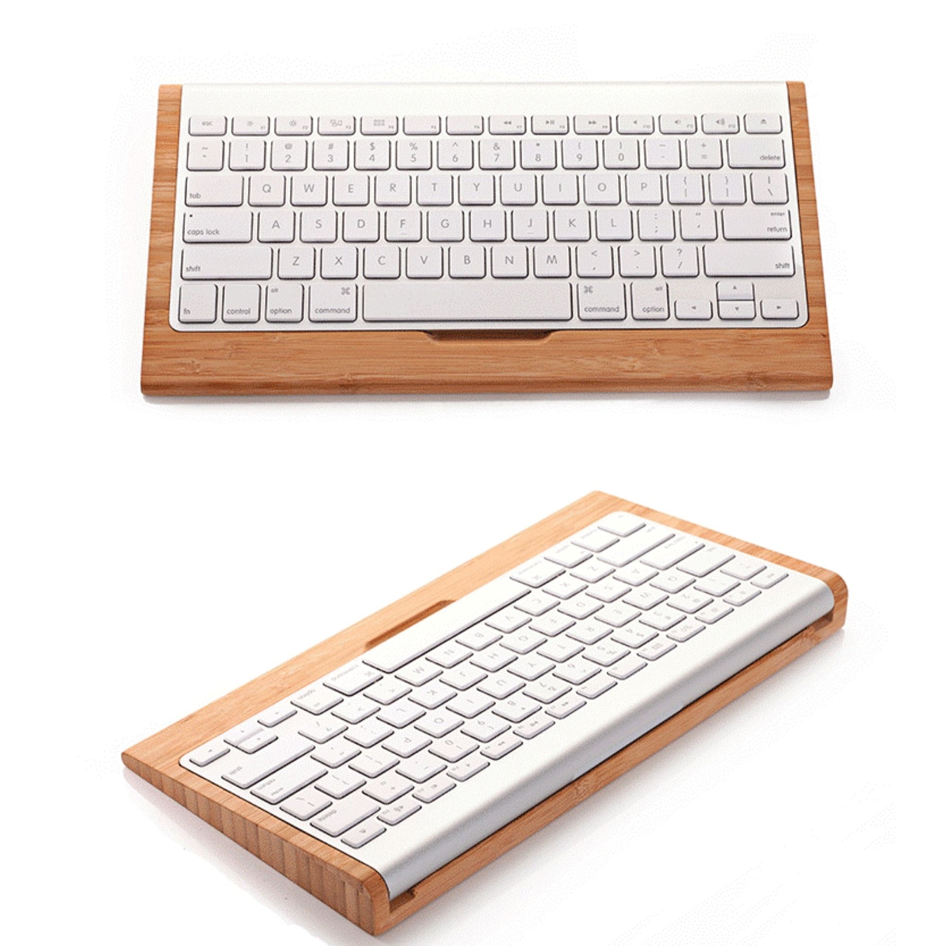 Bamboo Apple Magic Keyboard Tray Magic Keyboard Stand Real Wood