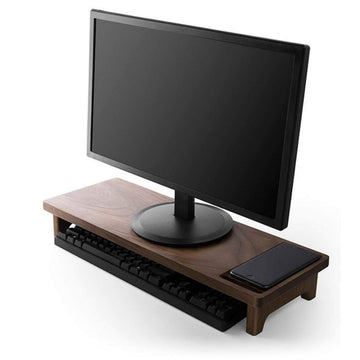 Elevated riser monitor stand
