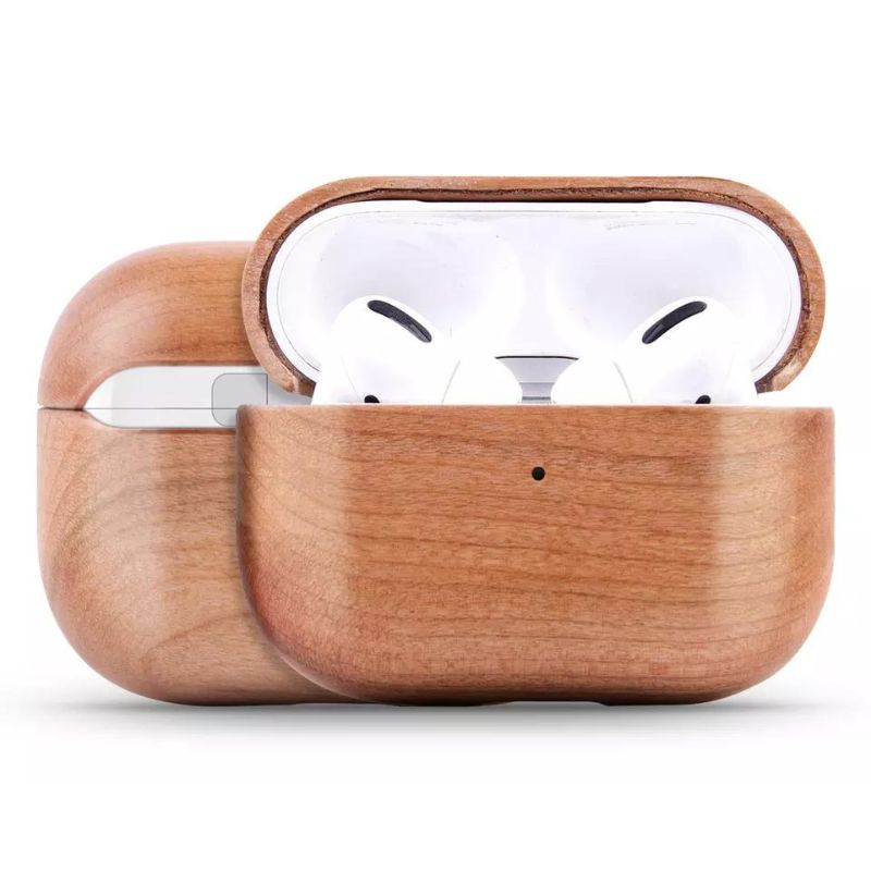 airpods pro 2 wooden case for second generation AirPods Pro 2 walnut oak cherry maple