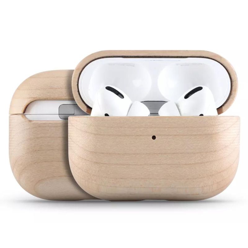 airpods pro 2 wooden case for second generation AirPods Pro 2 walnut oak cherry maple
