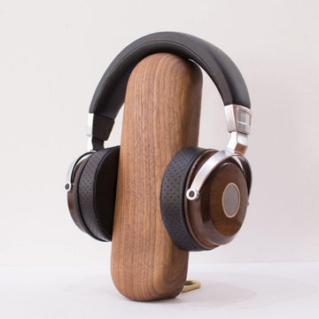 Wood Headphone Stand, Audiophile Wooden Headphone Stand, Headphone