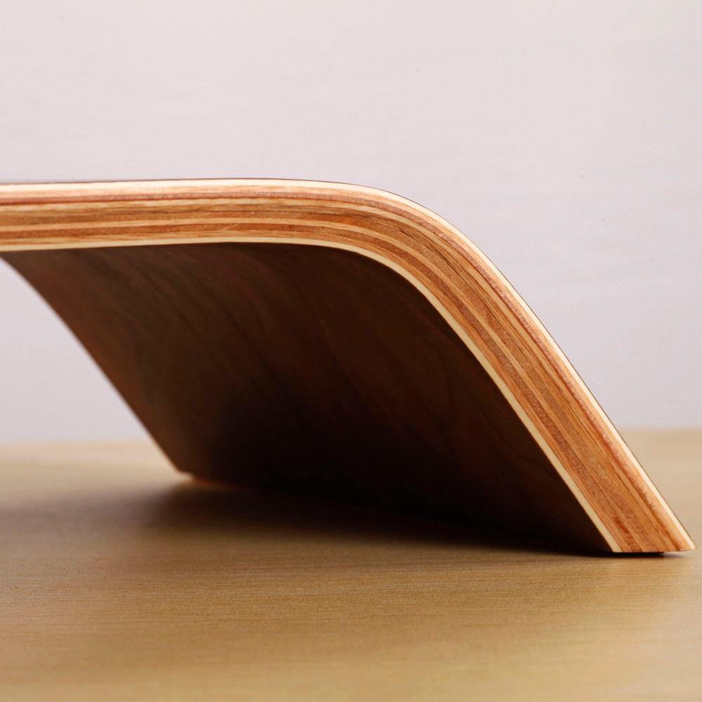Elevated Birch Wood Monitor Stand 🌳 Natural Wood. ♻️ Eco-friendly. ✈️ Free Worldwide Shipping. 🎁 Perfect Gift.