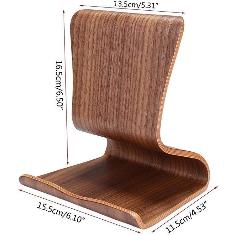 Tablet Holder Stand for Desk 🌳 Natural Wood. ♻️ Eco-friendly. ✈️ Free Worldwide Shipping. 🎁 Perfect Gift.